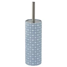 Showerdrape Mosaica Sky Blue Toilet Brush & Holder