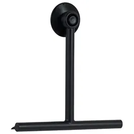Showerdrape Rocco Black Shower Squeegee & Holder