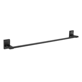 Showerdrape Unity Black Stainless Steel Wall Mounted 50cm Towel Rail