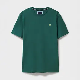 Crew Clothing Mens Classic Crew Neck T-Shirt Teal