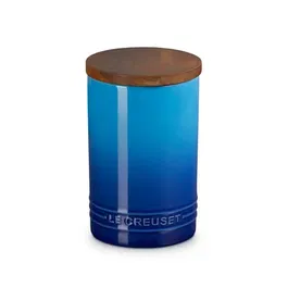 Le Creuset Signature Azure Stoneware 770ml Storage Jar