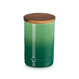 Le Creuset Signature Bamboo Stoneware 770ml Storage Jar