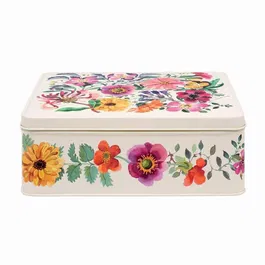 Emma Bridgewater Garden Flowers Deep Rectangular Tin