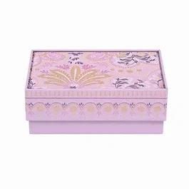 Sara Miller Filigree Small Square Corner Rectangular Tin