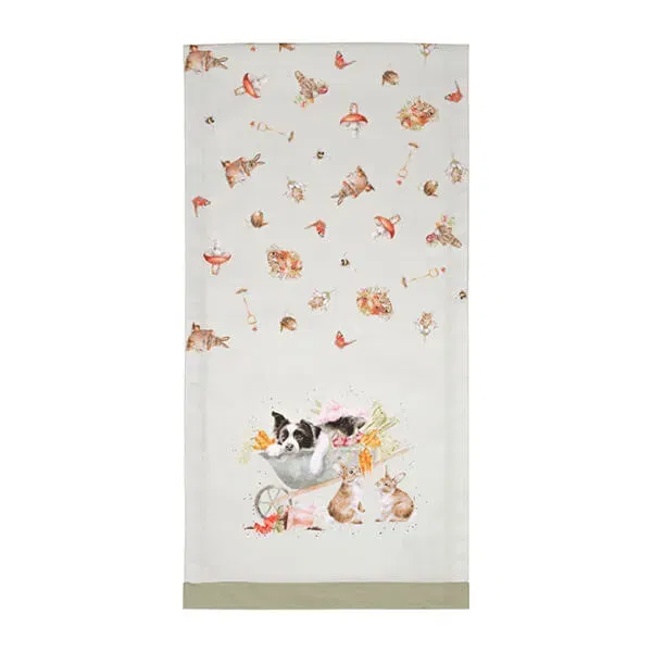 Wrendale Designs 'Garden Friends' Animal Table Runner
