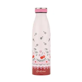 Cath Kidston Cherry Stainless Steel Water Bottle 460ml