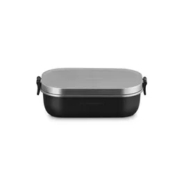 Le Creuset Satin Black On The Go Lunch Box 900ml