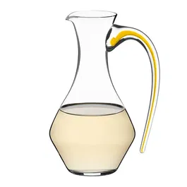 Riedel Hand Made Fatto A Mano Cabernet Decanter Yellow