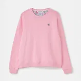 Lighthouse Seaside Crew Neck Jersey Top Dusky Pink