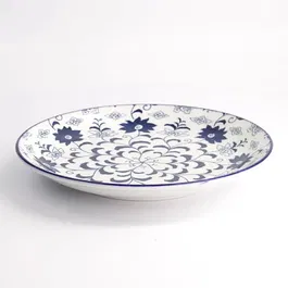 Tokyo Design Studio Tokyo Blue Botan 25 x 3.3cm Round Plate