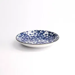 Tokyo Design Studio Tokyo Blue Sakura 16.5 x 2.7cm Round Plate