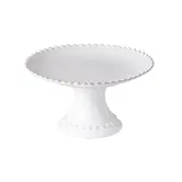 Costa Nova Pearl White 22cm Small Footed Plate