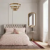 V&A Eternal Bloom Duvet Cover Rose