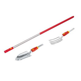 Wolf Garten Multi-Change Hand Fork, Trowel & 118cm Handle