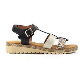 Lunar Jayla Black Sandals