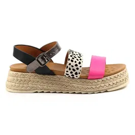 Lunar Summer Fuchsia Sandals