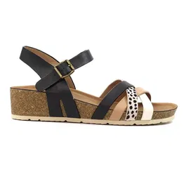 Lunar Selina Black Sandals