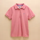 Joules Pink Woody Polo Shirt