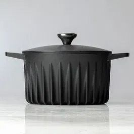 Fireup Cast Iron Black 5L Dutch Oven