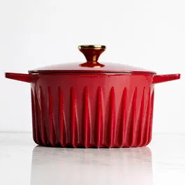 Fireup Cast Iron Red 5L Dutch Oven