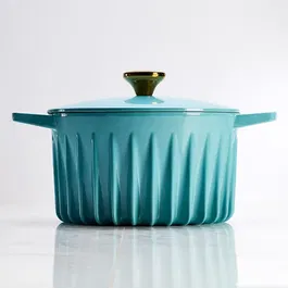 Fireup Cast Iron Teal 5L Dutch Oven