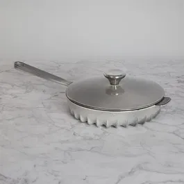 Fireup Cast Iron Gray 1.8L Skillet with Lid