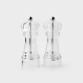 Taylor's Eye Witness Clear Acrylic 15cm Set Of 2 Salt & Pepper Mills