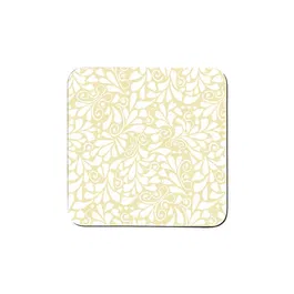 Denby Jasmine Gold Set Of 6 Coasters