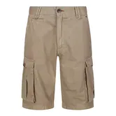 Regatta Mens Shorebay Vintage Look Cargo Shorts Gold Sand