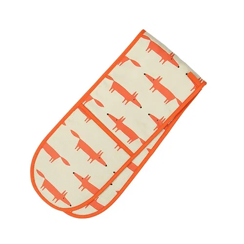 Scion Living Mr Fox Double Oven Glove Stone