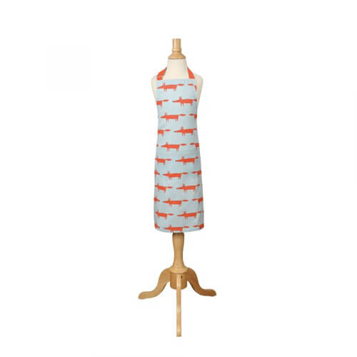 Scion Living Mr Fox Childs Apron Blue