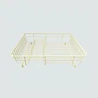 Delfinware Wireware Cream Medium Drainer