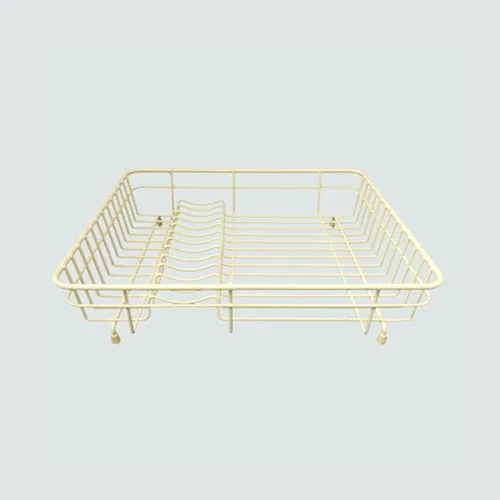 Delfinware Wireware Cream Medium Drainer