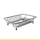Delfinware Wireware Grey Compact Dish Drainer