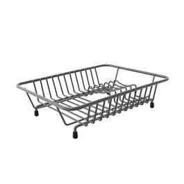 Delfinware Wireware Grey Compact Dish Drainer