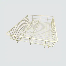 Delfinware Wireware Cream Large Dish Drainer