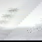 Delfinware Wireware White 5 Tier Saucepan Stand