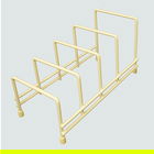 Delfinware Wireware Cream Plate Storage Rack