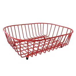 Delfinware Wireware Red Oval Sink Basket