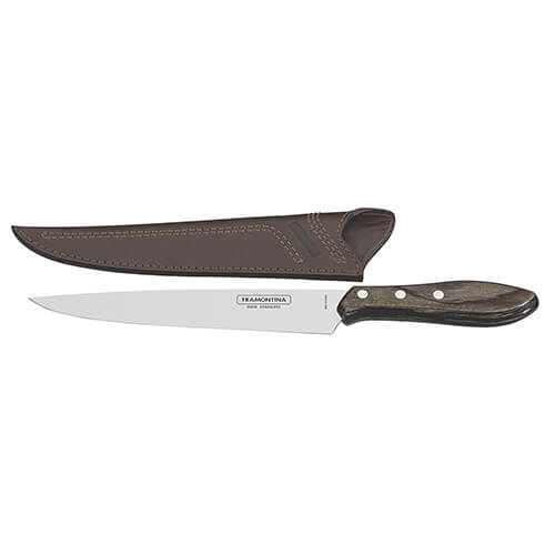 Tramontina Churrasco 8` Meat Carving Knife With Leather Sheath
