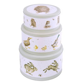 Wrendale Designs Nest Of 3 Cake Tins