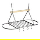 Industrial Kitchen Mango Wood Ceiling Rack
