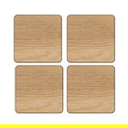 Creative Tops Oak Veneer Pack Of 4 Coasters