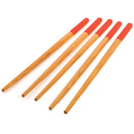 School of Wok Bamboo Chopsticks Set Of 5 Pairs