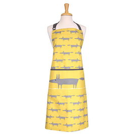 Scion Living Mr Fox Adult Apron Yellow