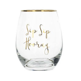 Ava & I Stemless Wine Glass