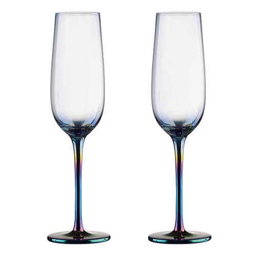 Artland Mirage Set Of 2 Champagne Flutes