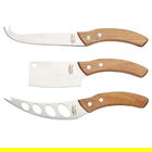 Artesa 3 Piece Cheese Knife Set Wooden Handle