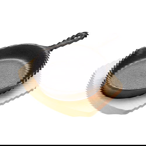 Artesa 11cm Cast Iron Frying Pan With Board
