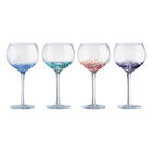 Anton Studios Set Of 4 Speckle Gin Glasses